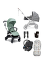 Airo 6 Piece Grey Essentials Bundle with Grey Aton Car Seat - Mint  image number 1
